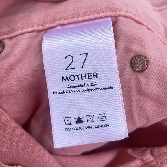 Mother denim pink Rascal Ankle Snippet - Picture 4 of 10